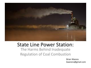 State Line Power Station: