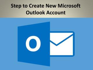 Step to Create New Microsoft Outlook Account