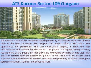 ATS Kocoon Sector-109 Gurgaon