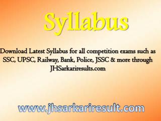 Syllabus