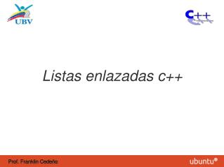 Listas enlazadas c++