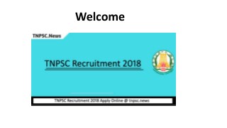 TNPSC Recruitment 2018 - Apply Online for Tamil Nadu PSC Jobs Here