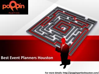 Best Event Planners Houston