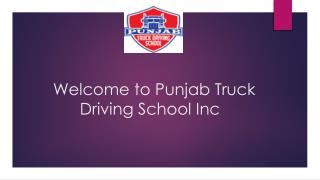 Punjab Truck Driving School