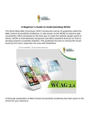 A Beginnerâ€™s Guide to Understanding WCAG
