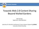 Towards Web 2.0 Content Sharing Beyond Walled Gardens
