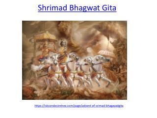 Why choose to read Shrimad bhagwat gita?