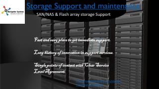 Storage support and maintenance| Storage AMC| IT hardware services