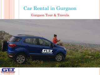 Car Rental in Gurgaon