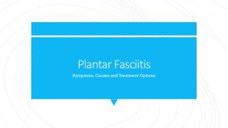 Plantar Fasciitis Symptoms, Causes and Treatment Options - Certified Foot