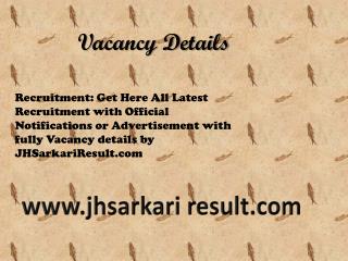 vacancy result