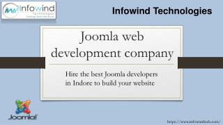 Joomla development company in India