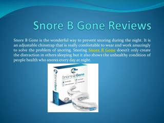 Snore B Gone: The Samurai Way