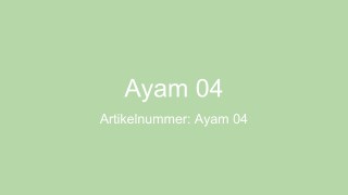 Ayam 04 - Dames Ketting Hanger