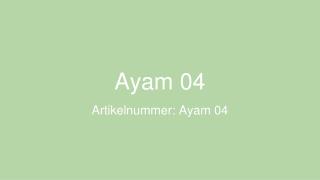 Ayam 04 - Dames Ketting Hanger