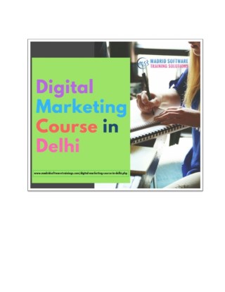 Digital Marketing Course in Delhi