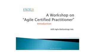 pmi agile certified practitioner certification bangalore