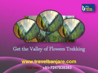 Get the Valley of Flowers Trekking-Travel Banjare