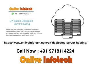 Onlive Infotech â€“ UK Dedicated Server Plans with Latest Features