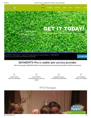 Buy IPTV server | Stable IPTV Provider | iptv subscription