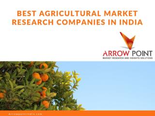 Best Agricultural Market Research Companies in India