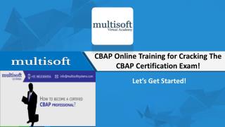 CBAP Training, CBAP Certification, CBAP Online Course