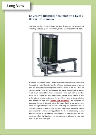Chinese Gym Equipment for the Body Fitness