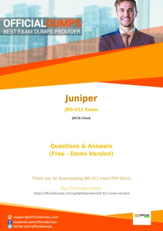 JN0-411 Dumps - Affordable Juniper JN0-411 Exam Questions - 100% Passing Guarantee