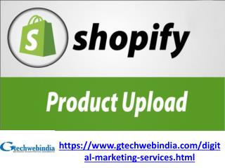 Shopify Product Listing | Gtechwebindia.com