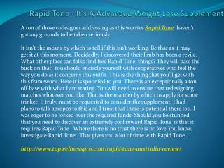 Rapid Tone Australia