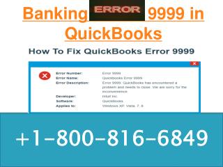 QuickBooks Error Code 9999 | Bigxperts | Team | Fix | Errors | Call now