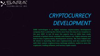 Cryptocurrency Development Company