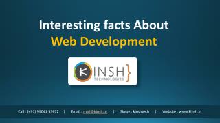 Interesting facts About Web Development