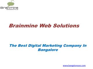 Best Digital Marketing Company In Bangalore