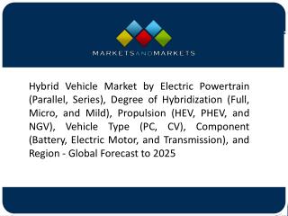 Passenger car segment to be the largest segment of the hybrid vehicle market, by vehicle type