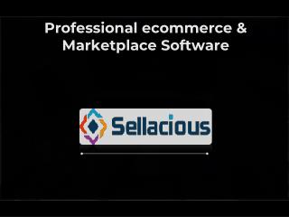 Sellacious- Professional eCommerce & Marketplace Software