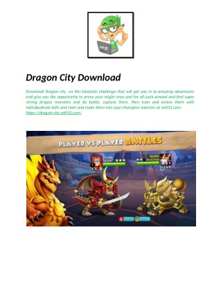 Dragon City Download