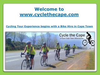 Bike Hire in Cape Town