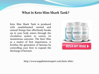 KetoSlim Shark Tank â€“ Keto Slim Reviews