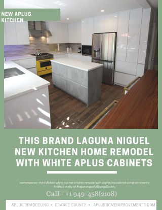 New laguna Niguel Aplus kitchen