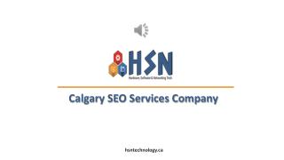 Calgary SEO Services Company - HSN Technology