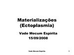 Materializa es Ectoplasmia