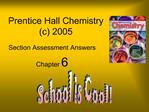 Prentice Hall Chemistry c 2005