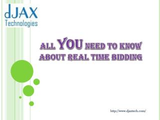 All you need to know about Real Time Bidding