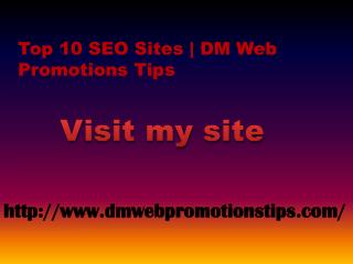 Top 10 SEO Sites