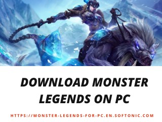 Download Monster Legends On PC