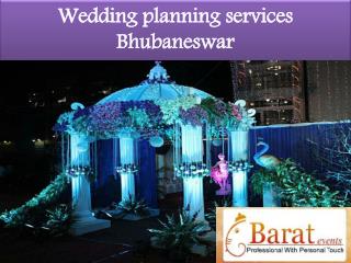 wedding planning services Bhubaneswar