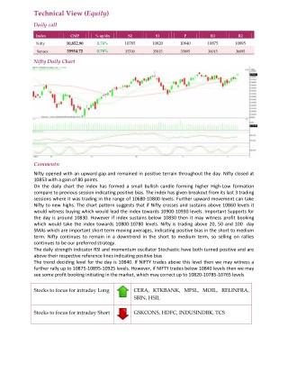 Daily Technical Report:10 July 2018