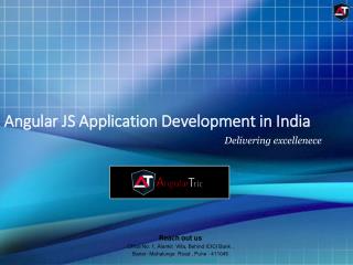 Angular JS Application, Website Development in India - Angulartric