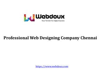 Professional Web Designing Company Chennai